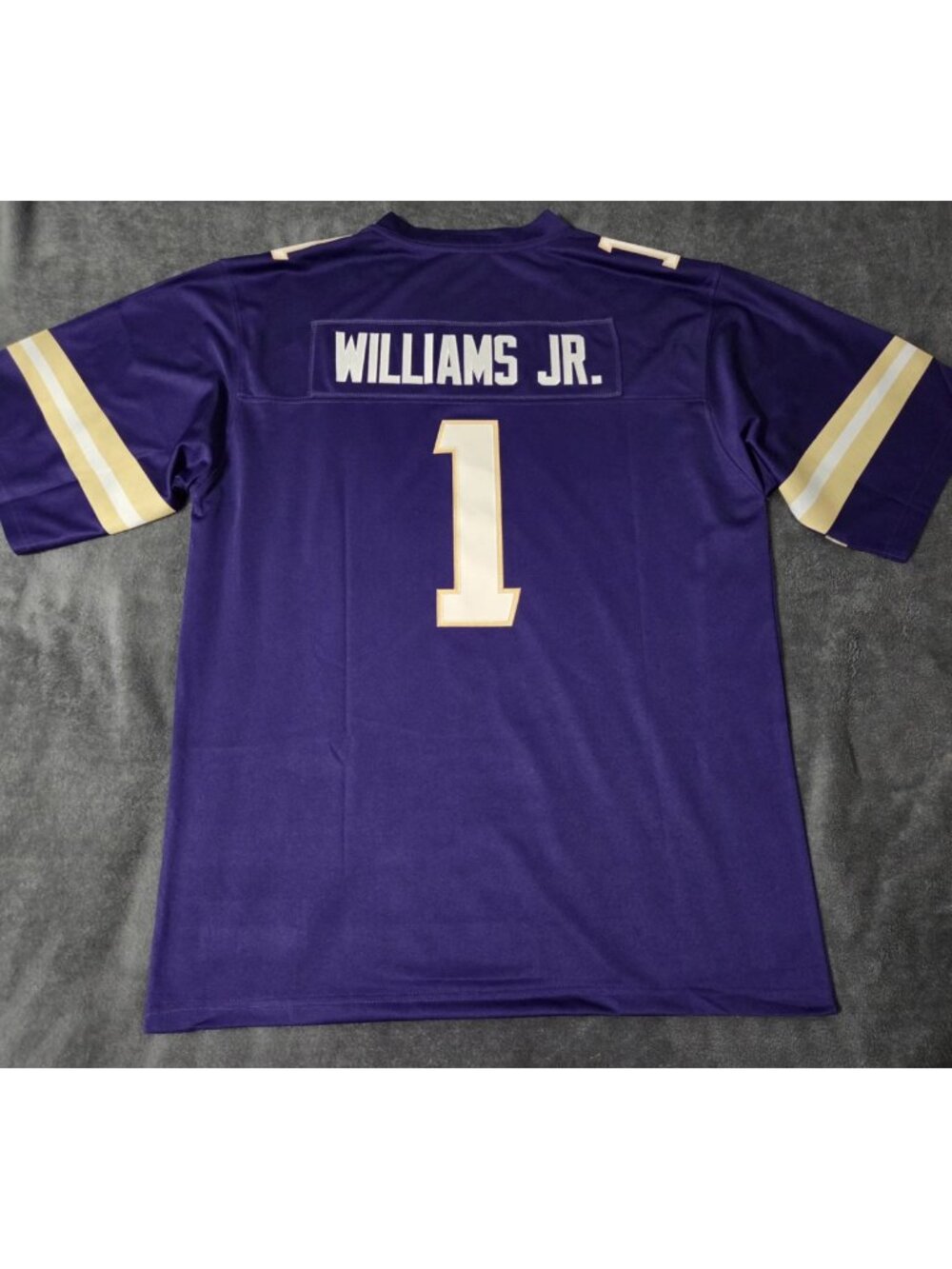 Demond Williams Jr Vapor Jersey Stitched Purple